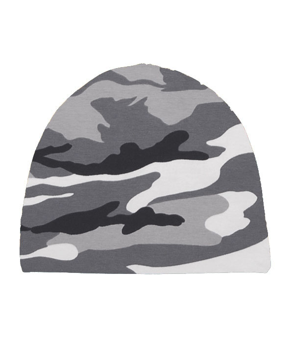 camogra trikåmössa camo grå