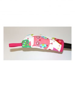 grytlapp till stekpanna färgglada ugglor