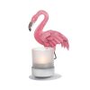 flamingo ljuslykta